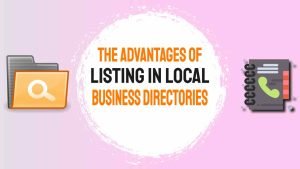 Featured image with text: "Advantages of listing in local business directories"
